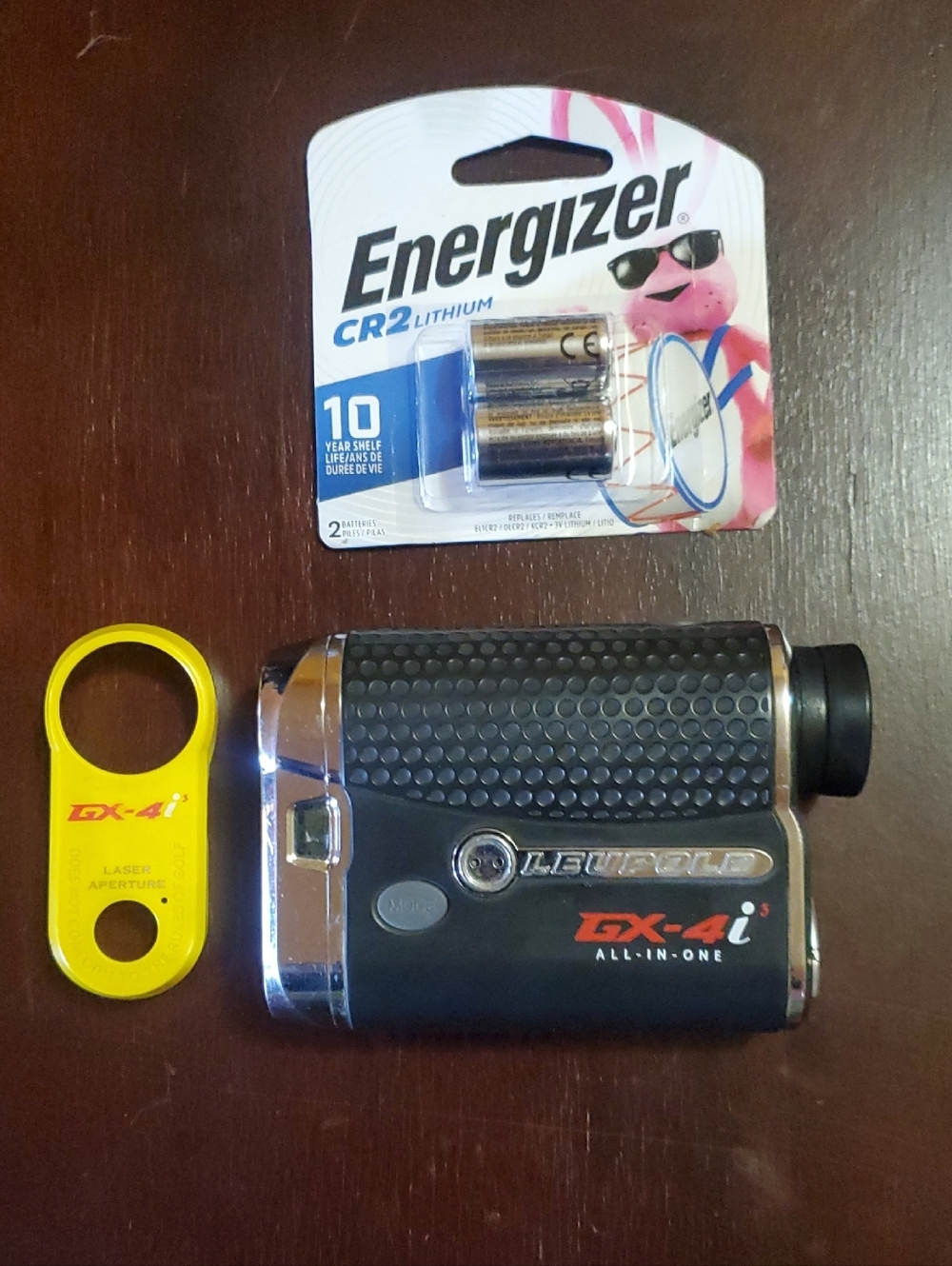 Leupold GX-4i-3 LASER Rangefinder  Energizer CR2. THIS IS THE LEGACY MODEL.